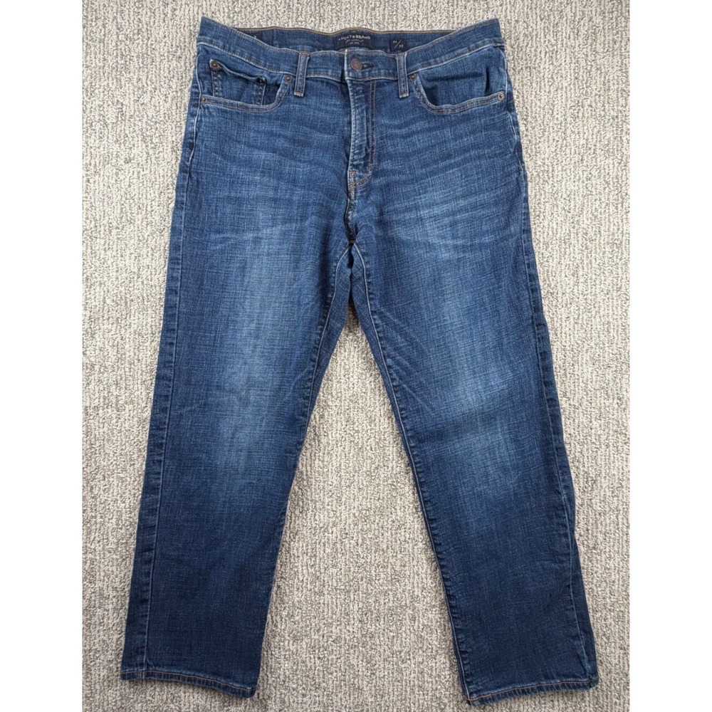 Lucky Brand 221 Straight Jeans Mens 34x30(29) Blue Medium Wash Denim Pants